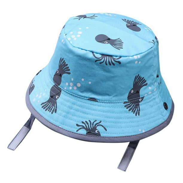 XIAOHAWANG Baby Sun Hat Boys Girls Toddler Summer Bucket Outdoor Child Beach Caps UPF 50+ 